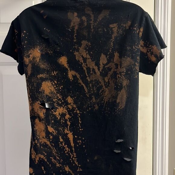 Rolling Stones Reverse Tie Dye 100% Cotton Band Tee- XS - Picture 6 of 8